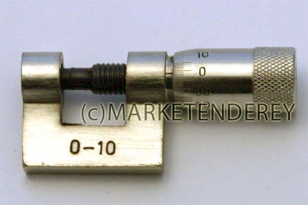 MIKROMETER, Bügelmessschraube 0-10mm, Nagelneu! | eBay